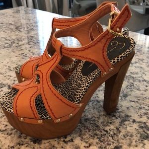 Jessica Simpson high heels